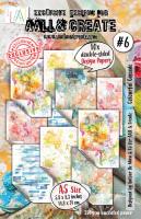 Paper pad A5 - #6 - Colourful Cascade