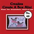 Crealies Create A Box Mini - Pillowbox - boite oreiller