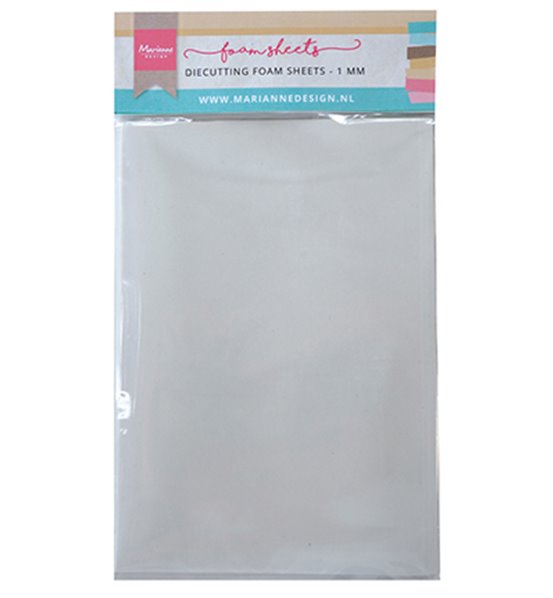 Foam sheets x5 - Double adhesive 1 mm - A5