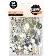 Paper elements - Grunge collection - People & botanics