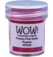 Wow! Embossing Powder - Primary Pink Robin