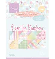Pretty papers bloc - A4 - Over the Rainbow