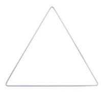 Forme métallique - Triangle