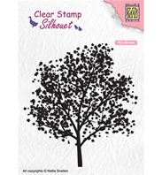 Clear stamp - Silhouet - Tree