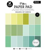 Pattern Paper Pad - Shades of Green