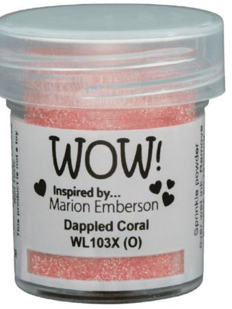Wow! Embossing Powder - Dappled Coral