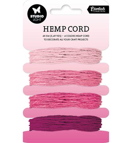Hemp Cord - Pink