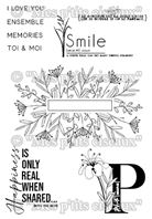 Clear stamp - O Jardin - Smile