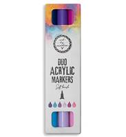 Duo Acrylic Markers - Purples