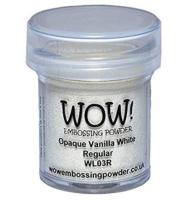 Wow! Embossing powder Regular - Opaque Vanilla White - Vanille