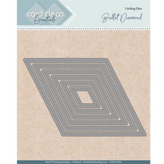 Die - Card Deco Essentials - Bullet Diamond stitched