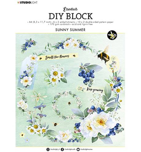 DIY Block A4 - Sunny summer