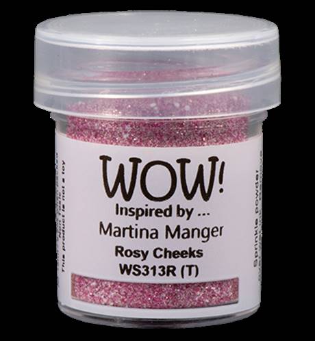 Wow! Embossing Powder Glitter - Rosy Cheeks