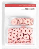 Œillets larges 13 mm avec rondelles - Pink
