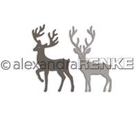 Die - Christmas - 2 young deers