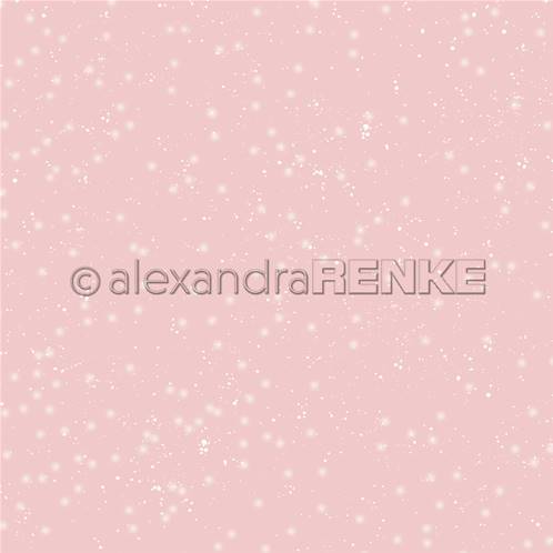 Papier - Starry snowy sky - Antique pink