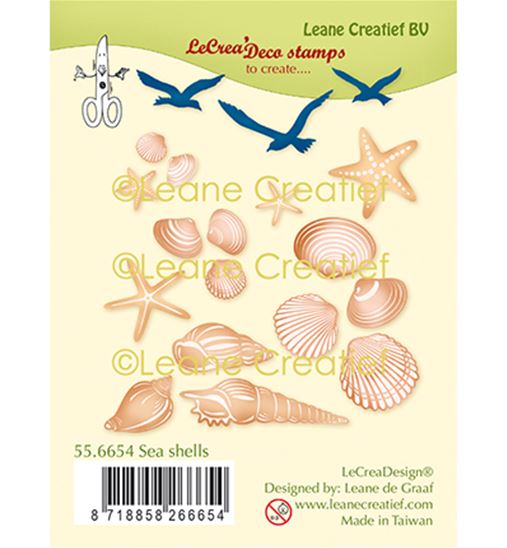 Clear Stamp - Sea Shells - Coquillages