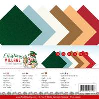 Lot de cartes - Christmas Village