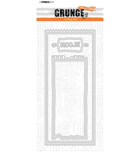 Die - Card shapes ticket Grunge Collection