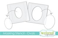 Masking Stencil - Ovals