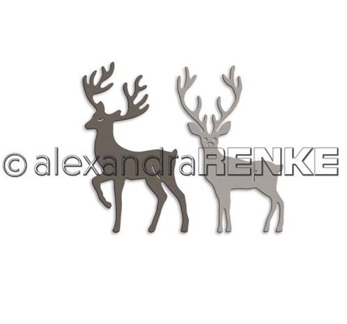 Die - Christmas - 2 young deers