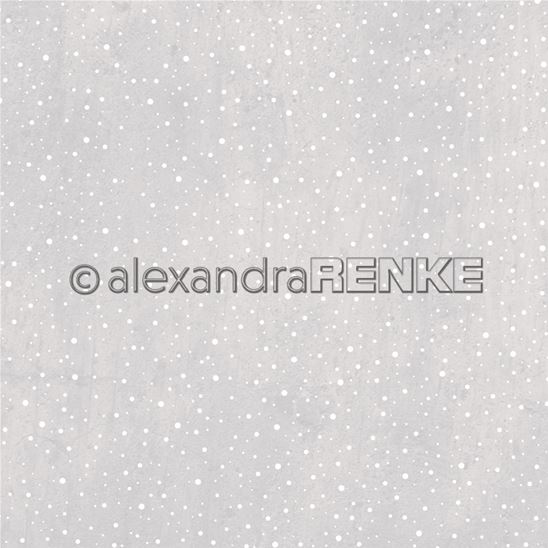 Papier - Xmas - Snow flurry light grey
