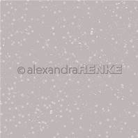 Papier - Starry snowy sky - Silver grey