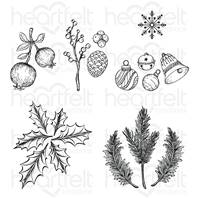 Tampon - Seasonal Wreath - Winter Wreath accents