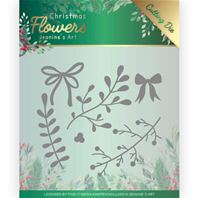 Die - Christmas Flowers - Mistletoe