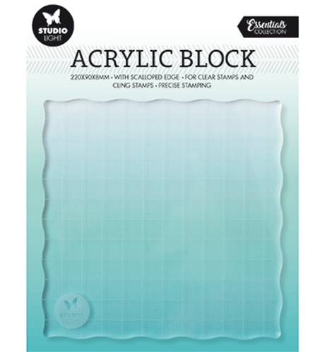 Acrylic Block - 12 x 12 cm