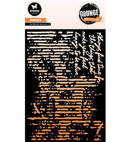 Pochoir - Grunge collection - Cardboard pattern