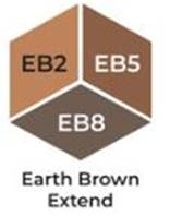 Marqueurs à alcool Brush - Tri Blend - Earth Brown Extend - Marron foncé
