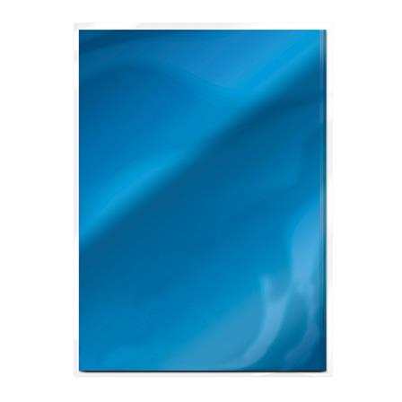 Carton miroir A4 - Bleu