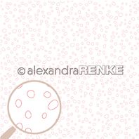 Papier - Pattern - Organic circles pink outline