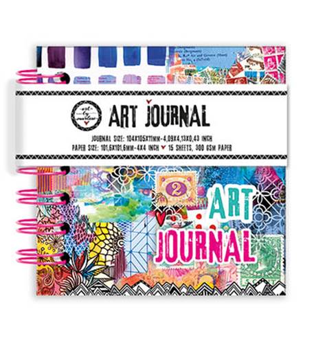 Art Journal - 10x10 cm