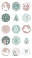 Stickers - Let it Snow - calendrier de l'Avent