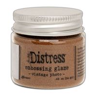 Distress Embossing Glaze - Vintage photo