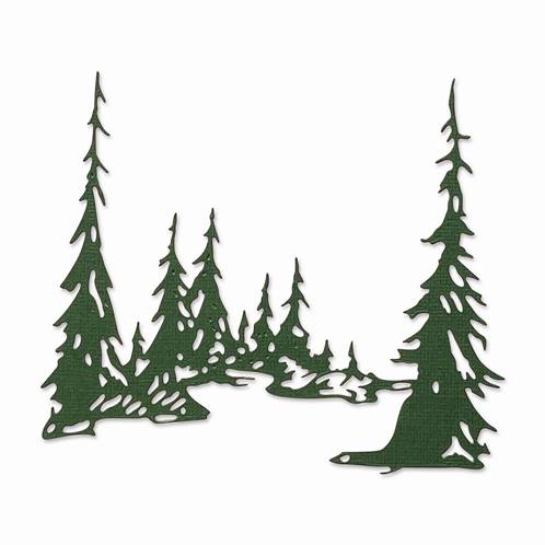 Thinlits - Die - Tall pine