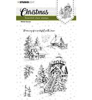 Tampons - Christmas - Winter houses