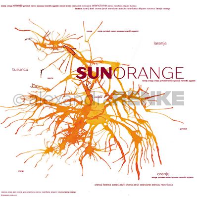 Papier - Sun Orange