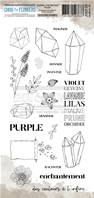 Tampon clear - Journal Chromatique - Purple