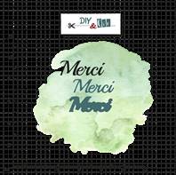 Combo die-tampon clear - Merci