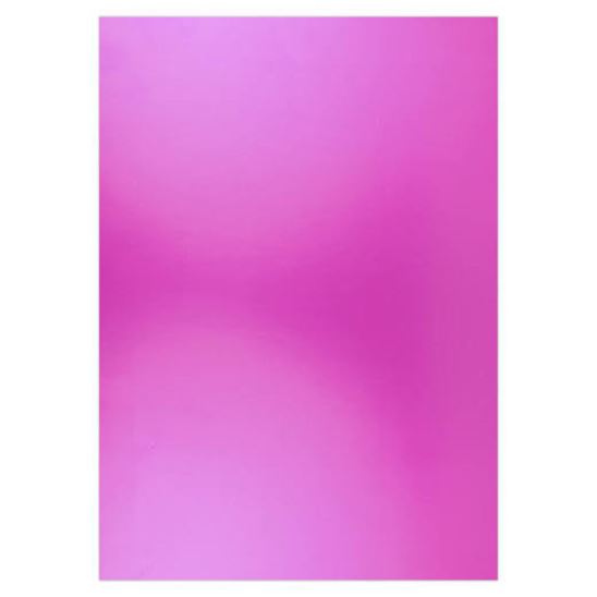 Carton métallique mat - Pink Rose - A4