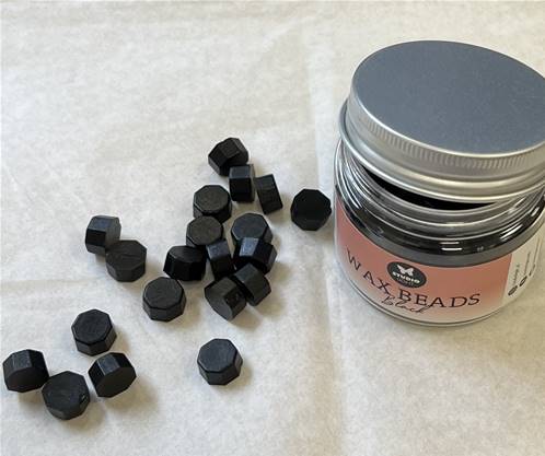 Wax Beads - Pastilles de cire - Noir