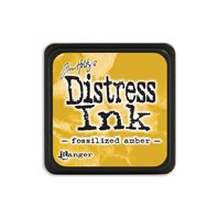 Mini Distress Pad - Fossilized Amber
