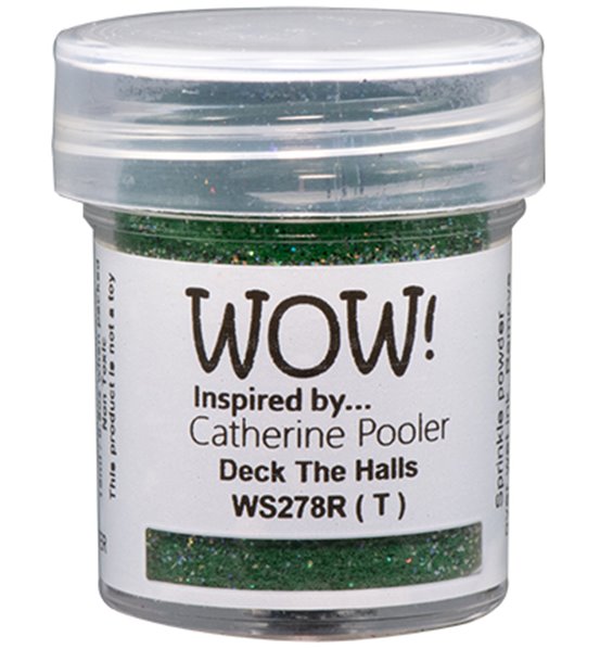 Wow! Embossing Powder Glitter - Deck the Halls