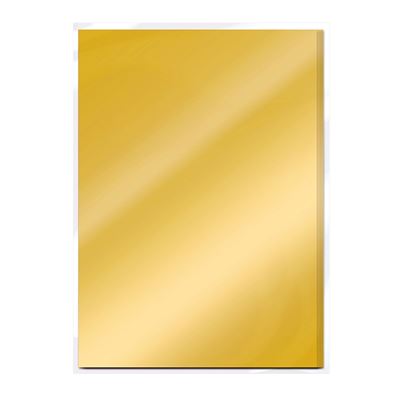 Carton miroir A4 - mat - Gold