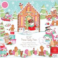 Paper Pad 12x12 - Candy Christmas