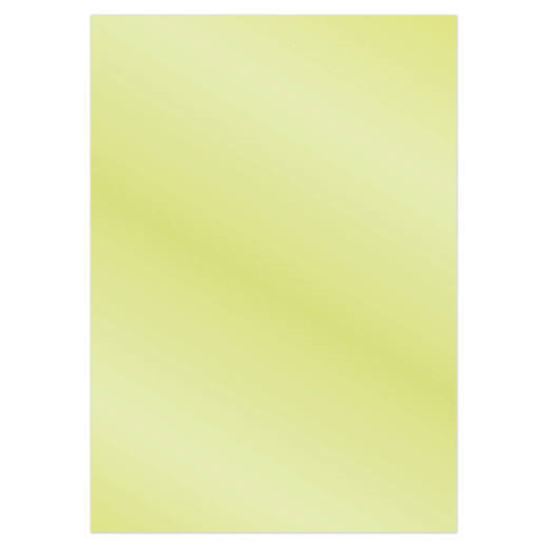 Carton métallique mat - Olive Yellow - A4