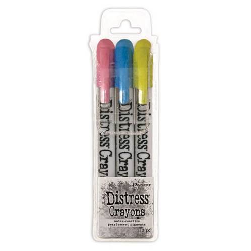 Distress Crayons - Holiday Pearl - Set 2